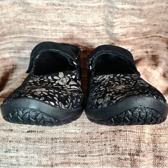 Arcopedico Cosmo Mary Jane Shoes Black Silver Floral Size EU 36 US 6 - Picture 6 of 10